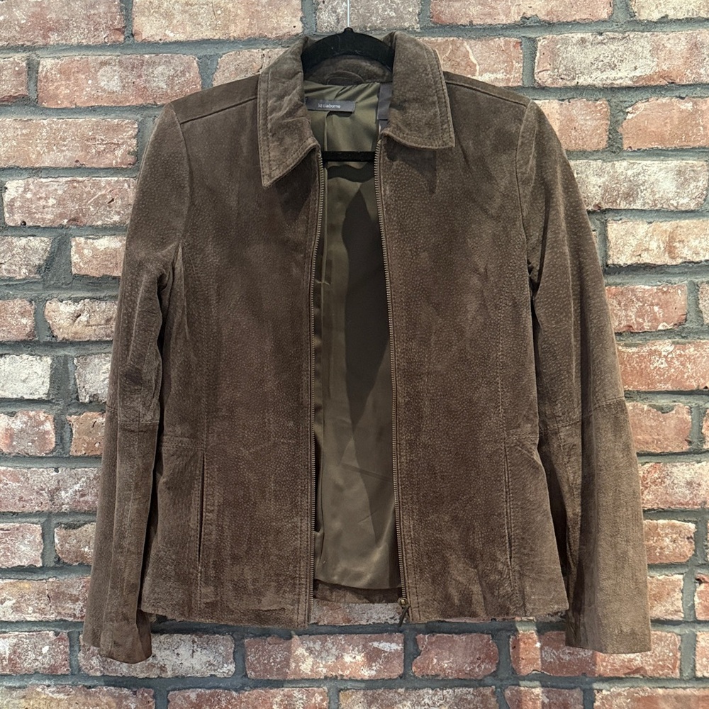 Brown Suede Women's Jacket